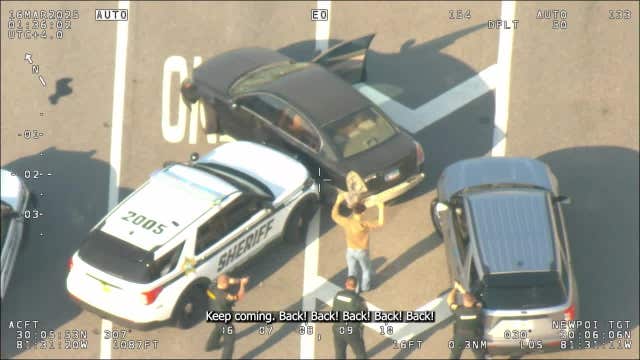 WATCH: Missing Texas teen rescued, suspect arrested after Florida chase