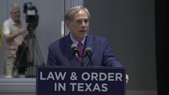 Abbott speaks about continued border security efforts, need for bond reform