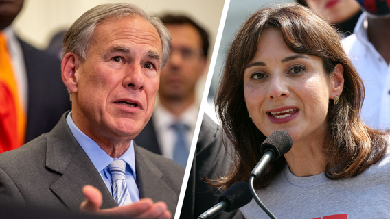 Gov. Greg Abbott, state Rep. Gina Hinojosa discuss school choice bill
