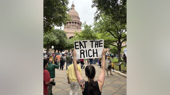 'Hands Off!': Thousands protest at State Capitol as part of nationwide movement
