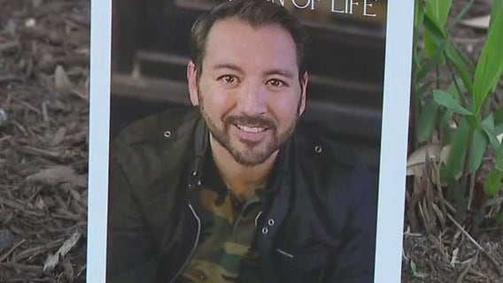 Memorial for man found in car after I-35 crash; homicide investigation continues