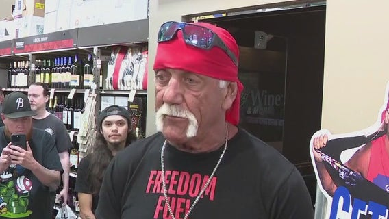 Hulk Hogan stops in Central Texas to promote new beer