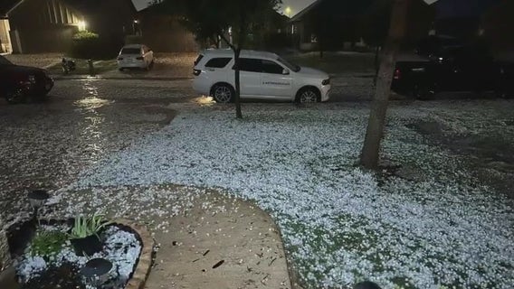 Overnight storms bring rain, hail to Central Texas