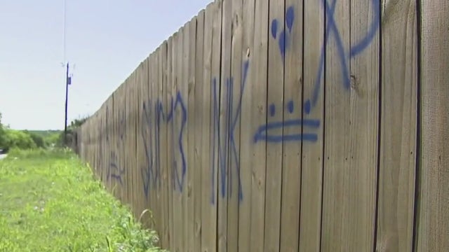Hays County residents concerned about gang-related graffiti near neighborhood