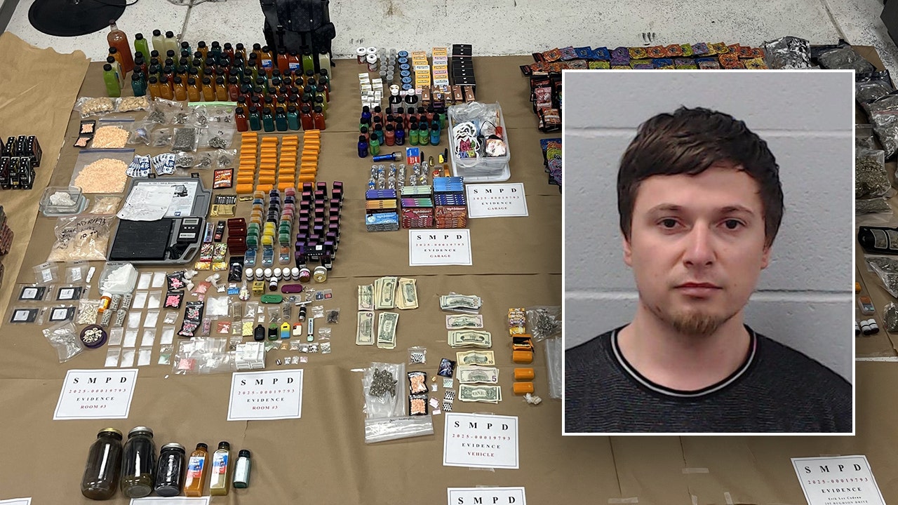 San Marcos Man Arrested After Thousands of Pills, Cocaine, Weapons Seized