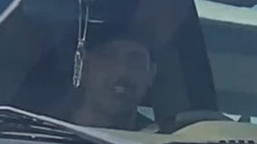 I-35 road rage: Suspect exits vehicle and damages victim's car