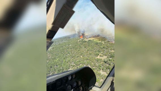 Reverse Fire: Wildfire near Fredericksburg burns at least 30 acres