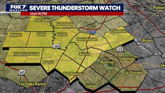 Austin weather: Second line of storms moving through