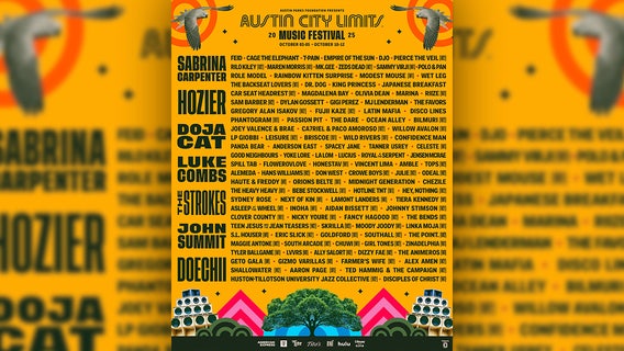 ACL Music Festival 2025: Who's performing this year?