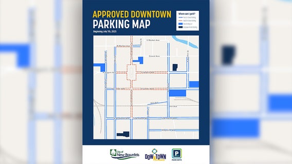 Paid parking in downtown New Braunfels to start in July