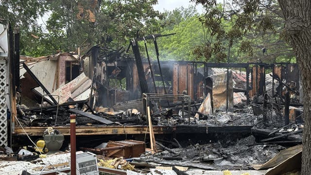 Granger home explosion: Woman killed, elderly man injured