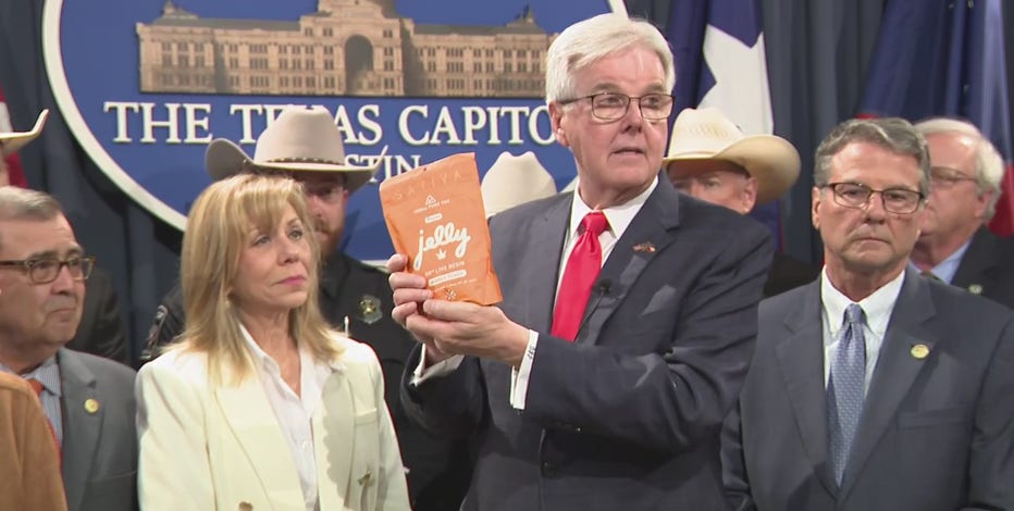 Texas THC ban: Lt. Gov. Dan Patrick continues push for SB3