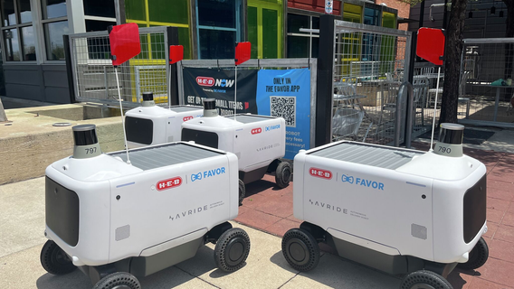 Mueller residents can now have H-E-B groceries delivered by robot