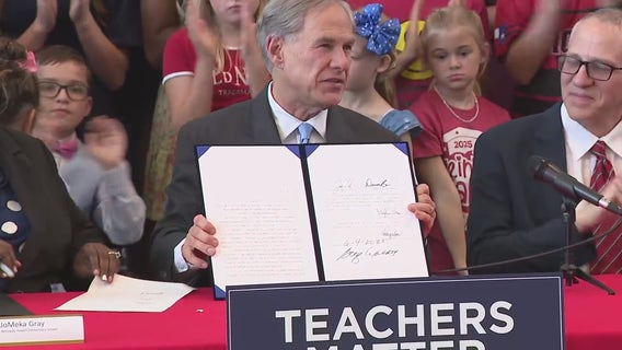 Gov. Abbott signs bill to provide $8.5B for Texas public schools
