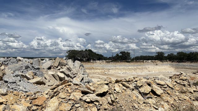 Georgetown neighborhood sues nearby limestone quarries for 'dust and noise'