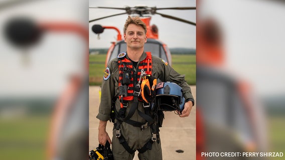 Coast Guard rescue swimmer hailed as hero for saving 165 in Texas flooding