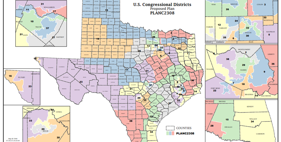 Texas representatives speak out against proposed redistricting map