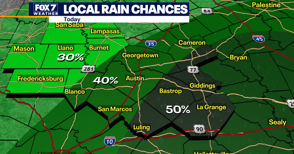 Austin weather: Spotty storms approach Central Texas | FOX 7 Austin