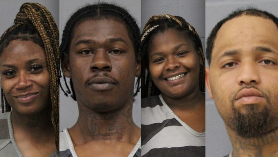 4 arrested in connection to separate car burglary incidents in Austin