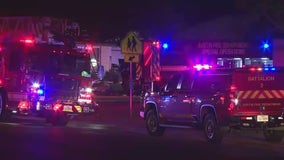 Car crashing into Cedar Park home causes gas leak, fire