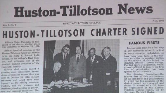 Hutson-Tillotson University celebrates 150 years, receives historic donation