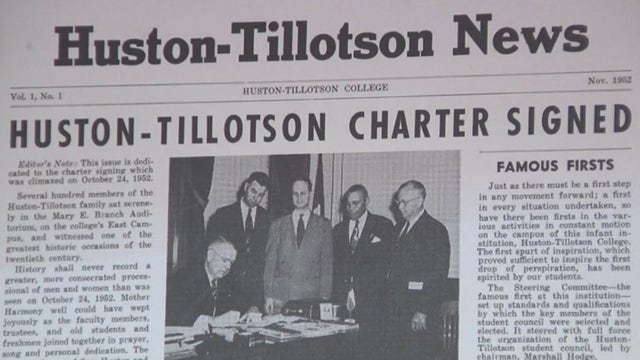 Hutson-Tillotson University celebrates 150 years, receives historic donation