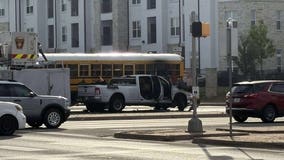 Round Rock ISD school bus involved in crash