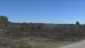 Quick-moving fire in South Austin burns over 20 acres