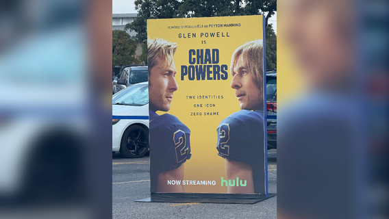 Glen Powell attends South Austin event promoting 'Chad Powers'