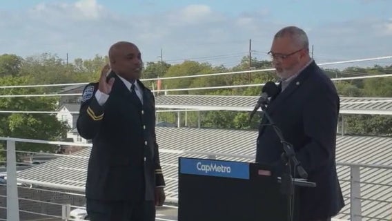 CapMetro swears in RenEarl Bowie as police chief