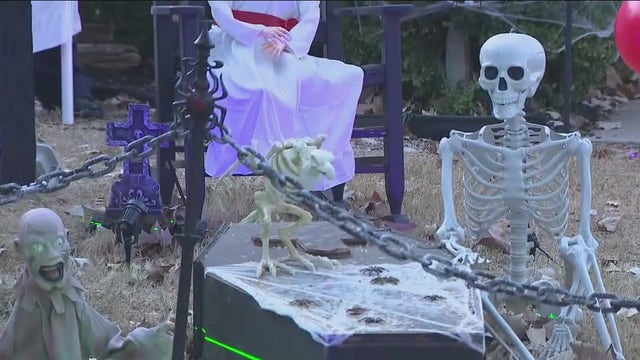 Kyle neighborhood gets into the Halloween spirit