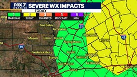 Austin weather: Severe weather and localized flooding possible