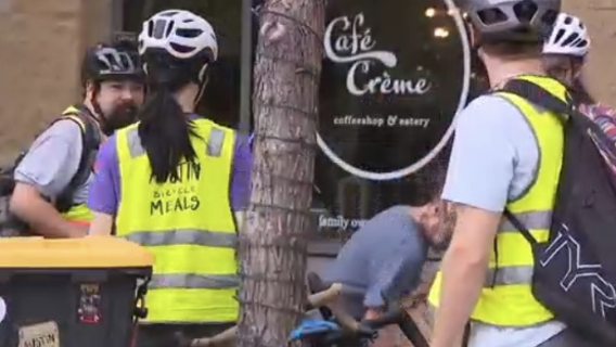 Austin Bicycle Meals works to combat growing food insecurity