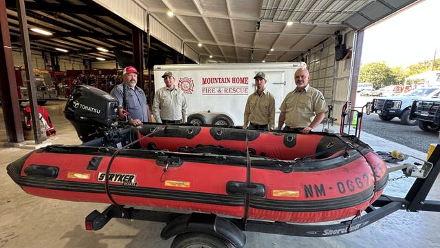 Three Texas fire departments receive donated gear to help recover from Hill Country floods