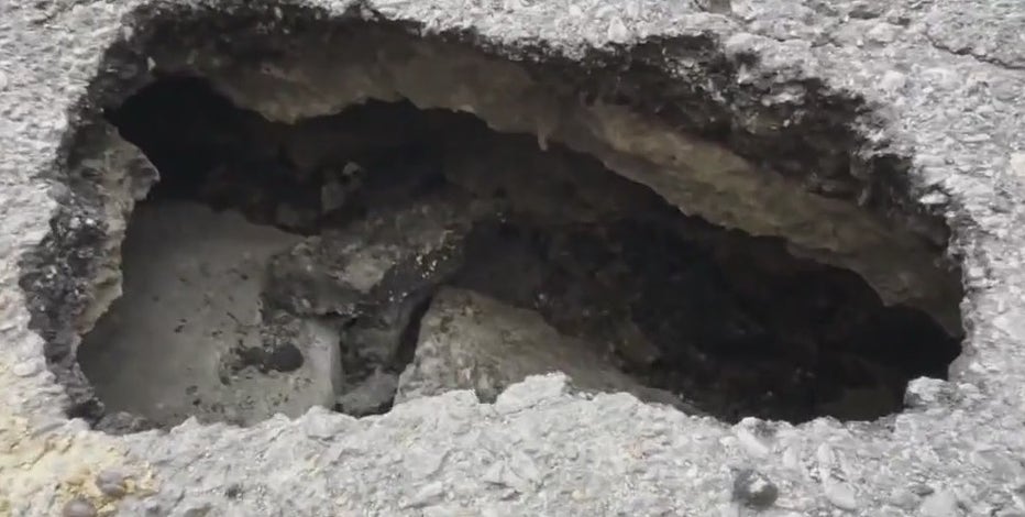 Sinkhole forms in downtown Austin; second hole fixed, related to