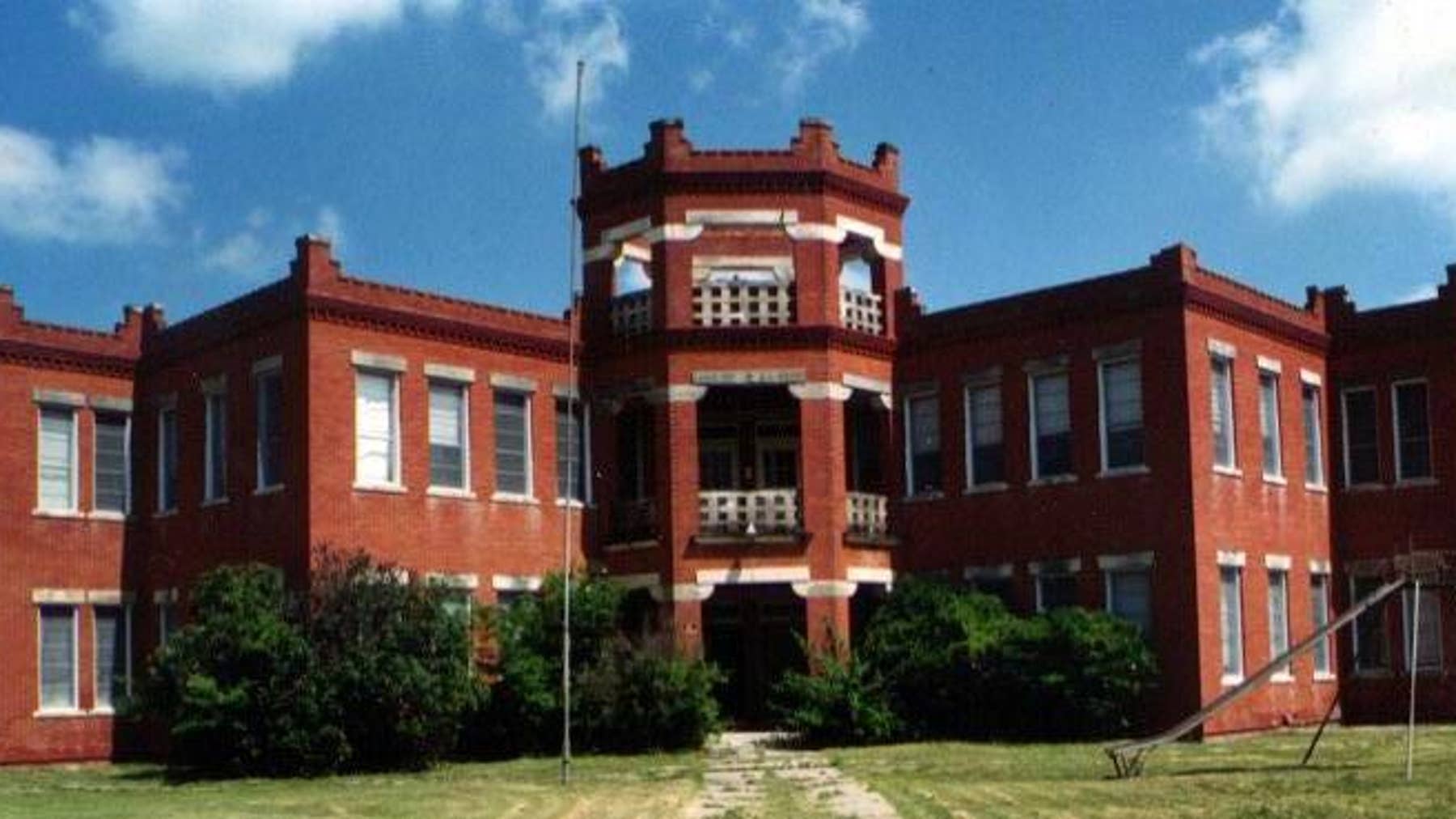 Historic Bartlett Red School building vandalized; reward offered for information