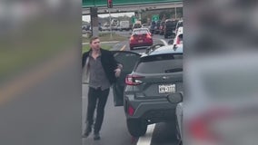 Violent Austin road rage incident caught on camera; suspect at large