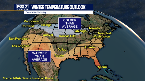 Central Texas Winter weather outlook 2025-2026: Will there be snow?
