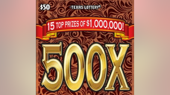 Central Texas resident wins $1M on Texas Lottery scratch ticket