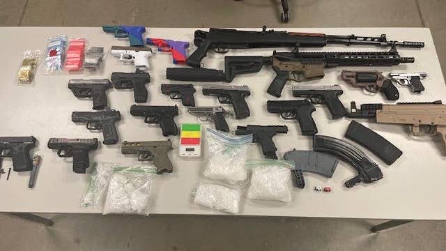 Texas pursuit ends with discovery of meth, ghost guns