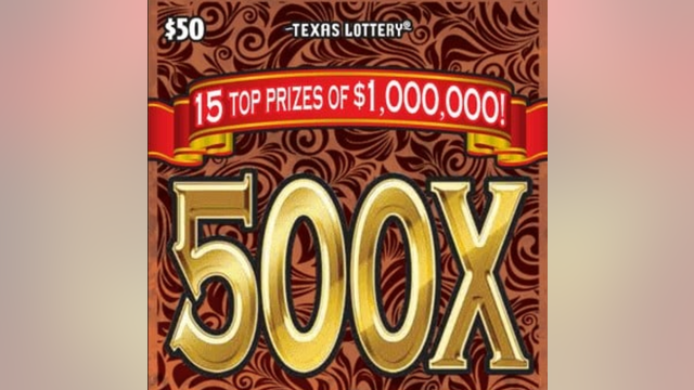 Central Texas resident wins $1M on Texas Lottery scratch ticket