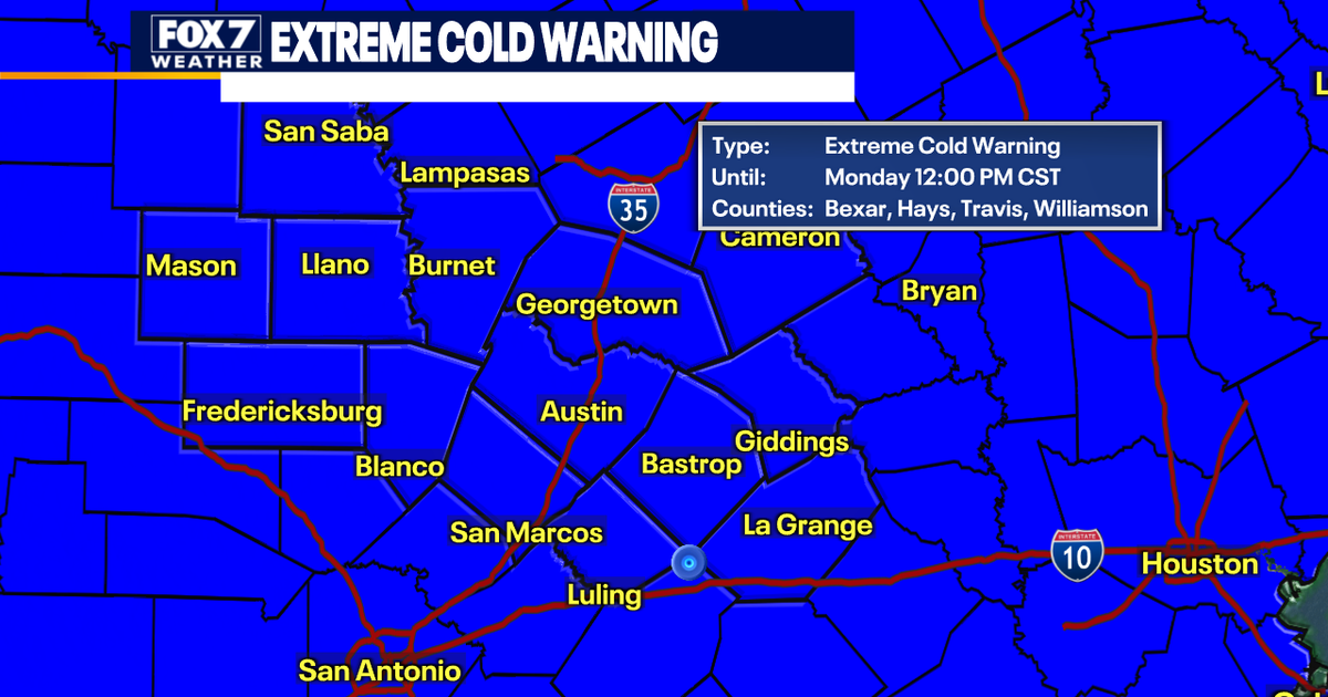 Austin weather: Extreme Cold Warning and icy conditions | FOX 7 Austin