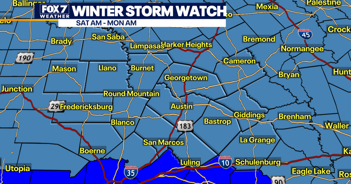 Austin winter weather: Storm timeline as freezing temps, icy roads ...