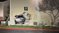 14-year-old drives car into apartment building in San Marcos