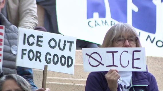Austin anti-ICE protest: Protesters call on city leaders to protect immigrants