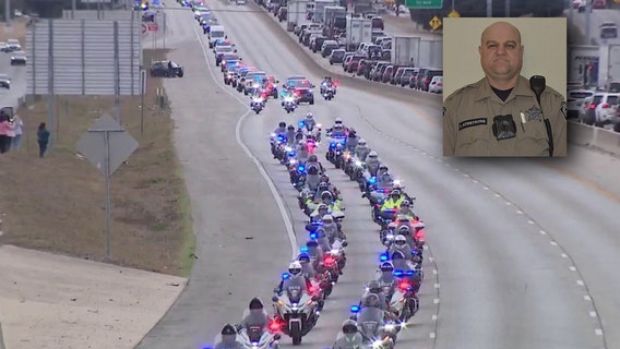 Slain Caldwell County deputy constable remembered at funeral service