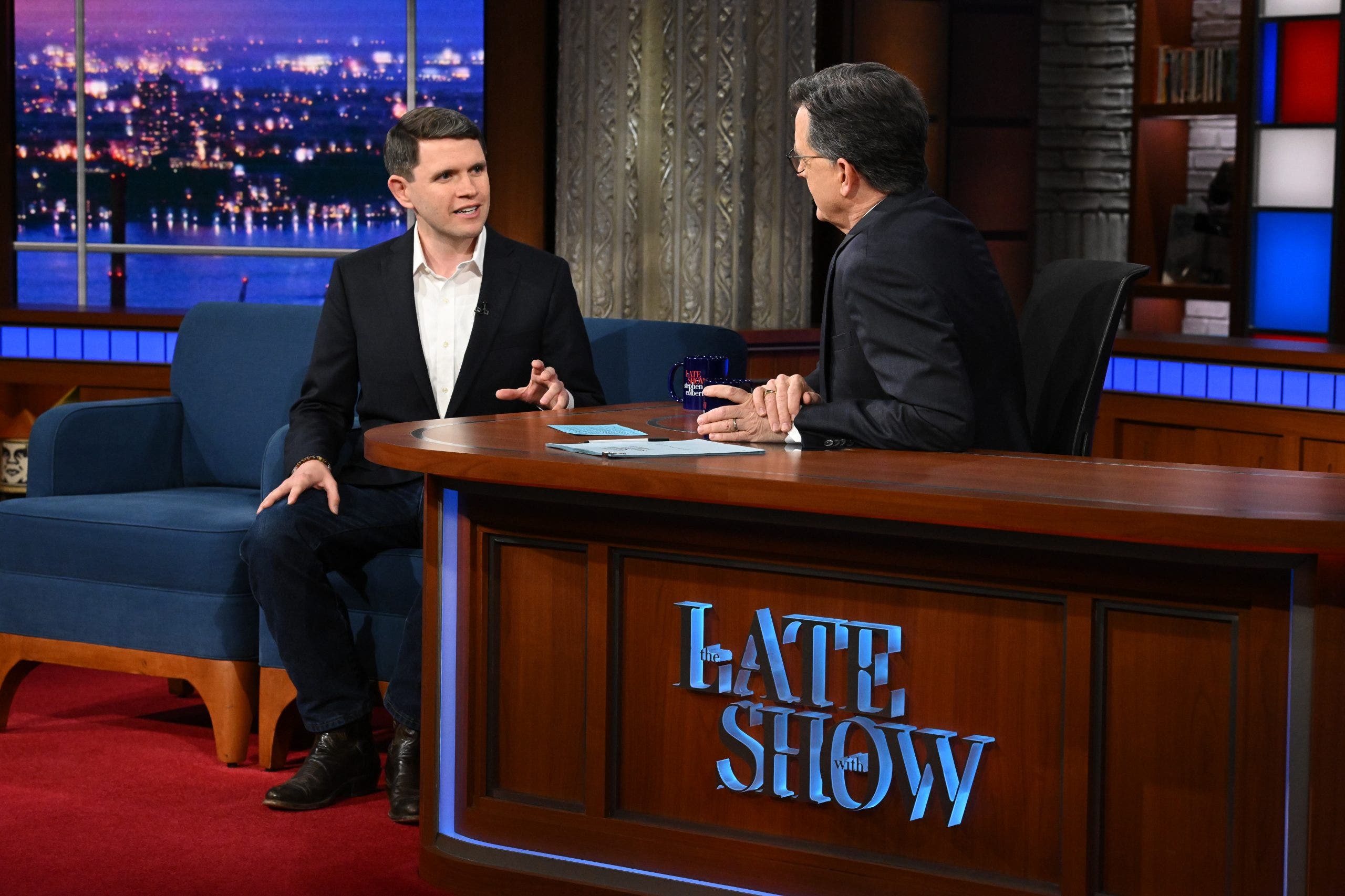 Stephen Colbert says CBS nixed interview with James Talarico ahead of Texas primary