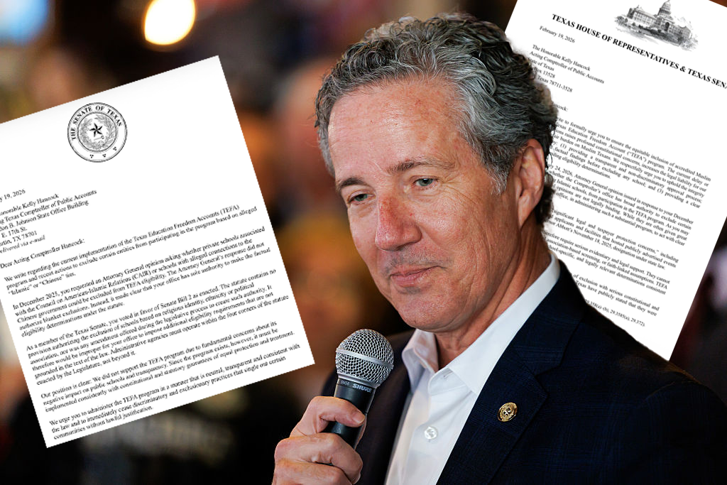 Texas Democrats accuse comptroller of excluding Islamic schools from voucher program