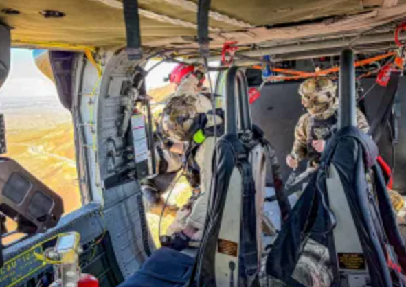 Border agents rescue injured hiker in Texas with Black Hawk helicopter