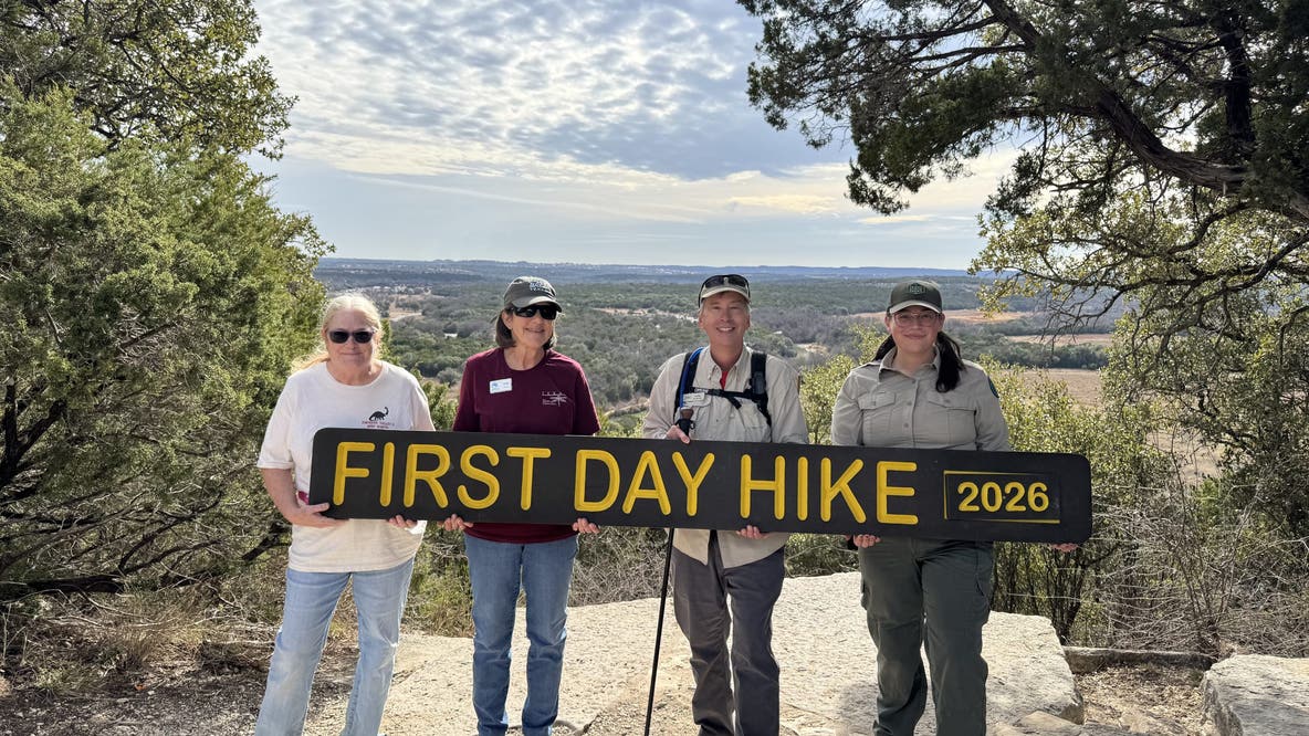Texas State Parks smash records with massive 2026 First Day Hike turnout